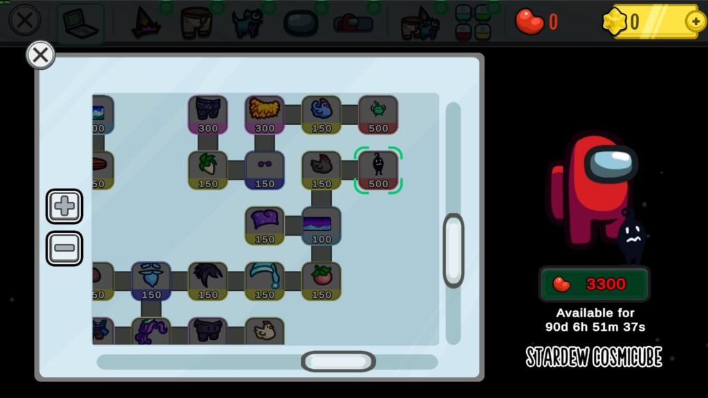 How to get Stardew Cosmicubes in Among Us X Stardew Valley collab