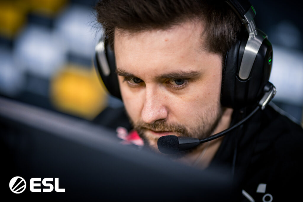 The CS2 esports player Victor "Staehr" Staehr from Astralis during IEM Chengdu 2025.