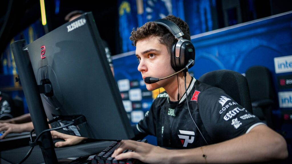 The CS2 esports player snow from the team paiN Gaming at the tournament IEM Cologne 2025 - a photo.