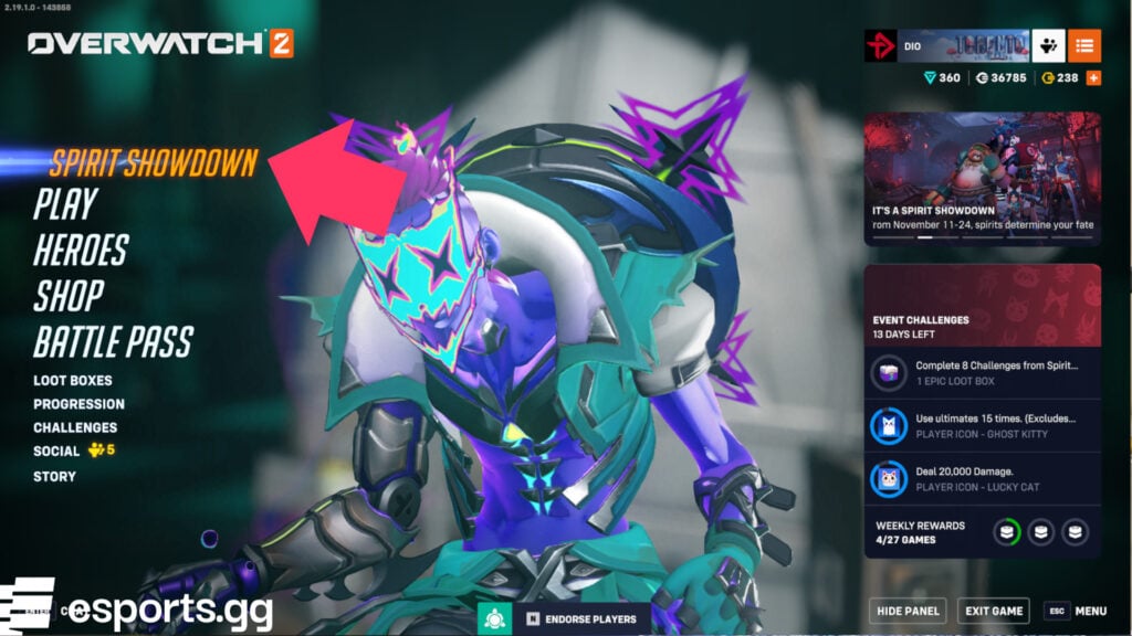 Overwatch 2 Spirit Showdown