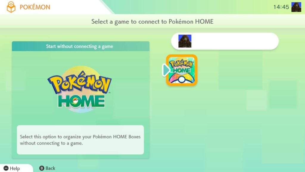 Pokémon HOME can't be linked to Pokémon Legends: Z-A