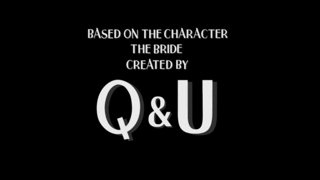 Kill Bill Q & U in Vol. 1