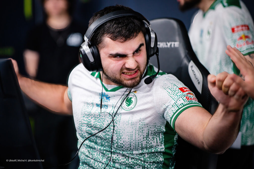 R6 Team Falcons at the Rainbow Six Siege X esports event Munich Major 2025 - a photo from Swiss Round 3.