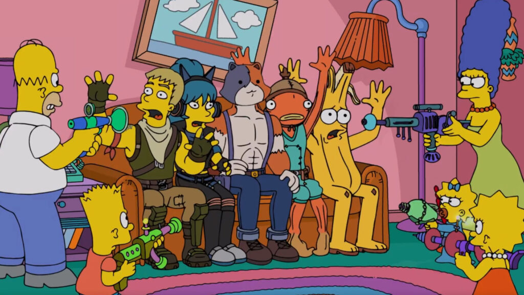 The Simpsons’ latest episode features a poetic Fortnite couch gag