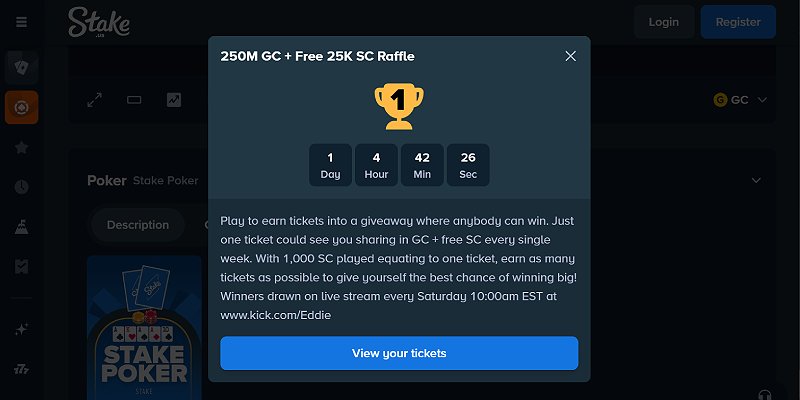 Stake Casino US - Bonus