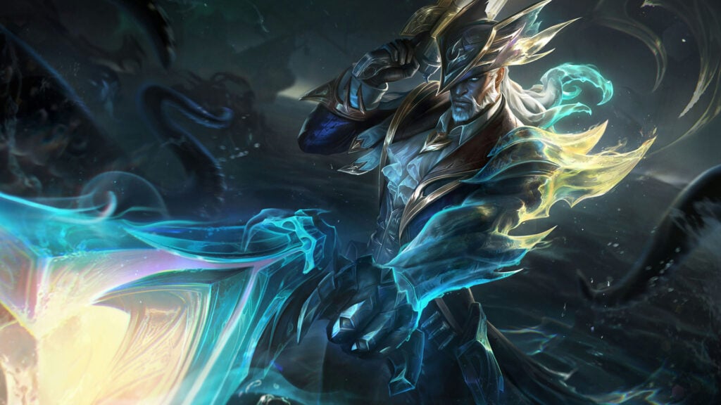 Sunken Shadows Lucian skin is coming to League of Legends