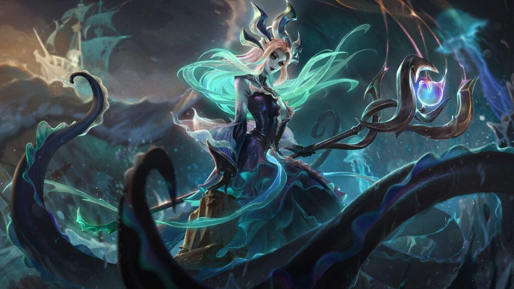 Sunken Shadows Nami skin is coming to League of Legends