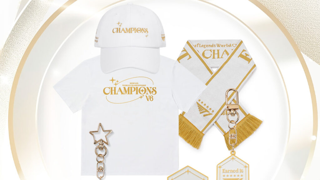 Pre-orders opening soon for T1’s Worlds 2025 champion collection