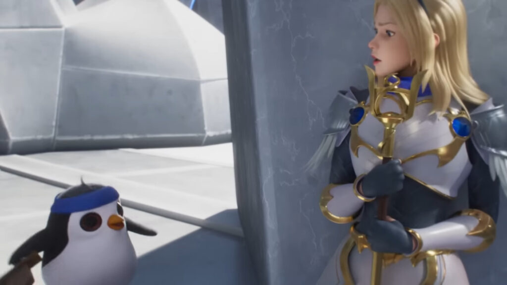 Pengu meets Lux in the Still Legendary Lore & Legends Set Cinematic (ft. Mako) for Teamfight Tactics Set 16