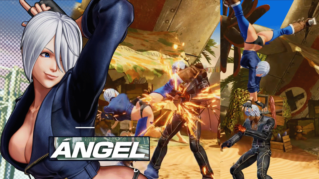 Who is Angel in The King of Fighters, and why is she so iconic?