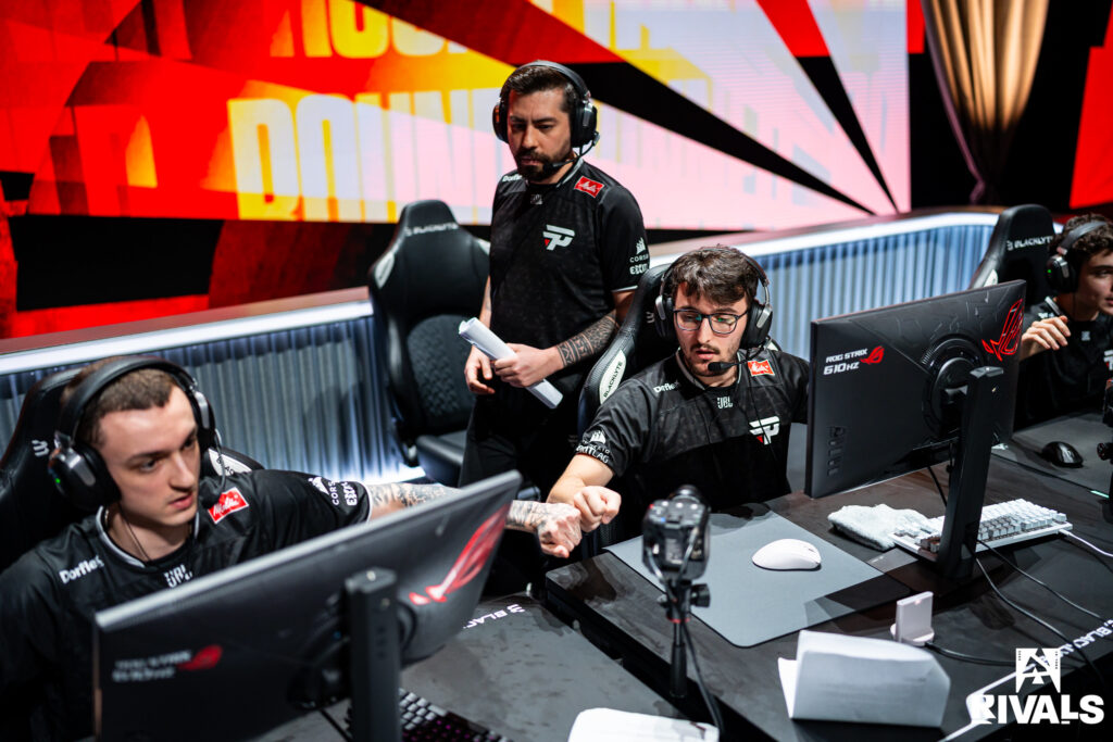 The Counter-Strike 2 players from the esports team paiN Gaming at the CS2 tournament BLAST Rivals Fall 2025 in Hong Kong - a photo.