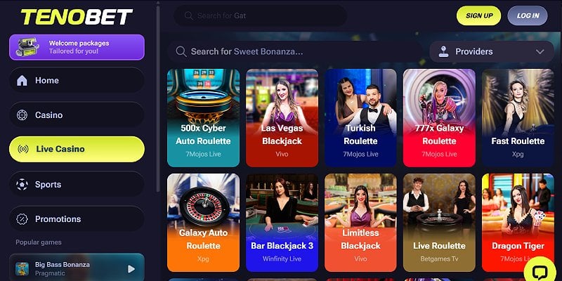 Tenobet Casino RO