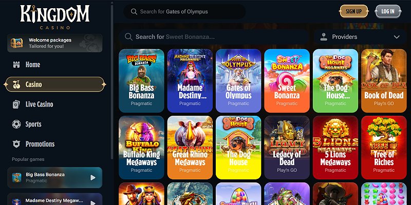 Kingdom Casino AU