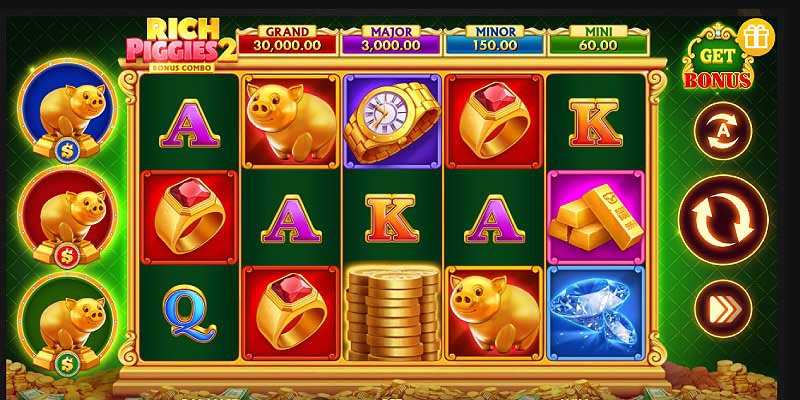Rich Piggies 2 - Bonus Combo