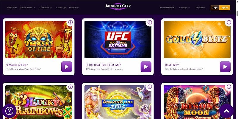 Jackpot City Casino US