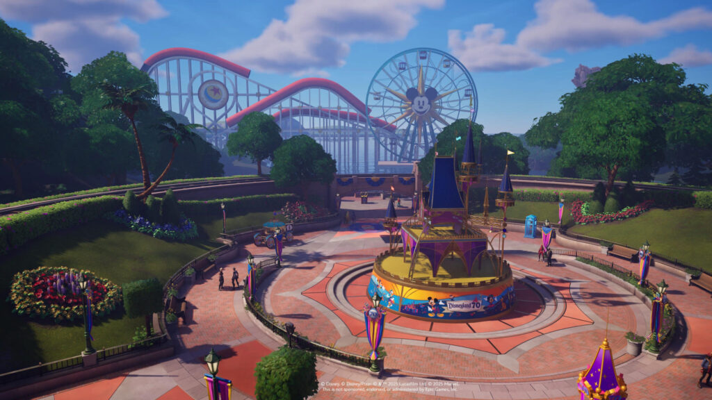 Disneyland Game Rush map 1