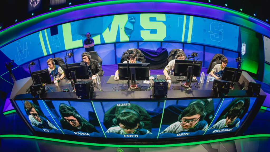 The LMS All-Star team in 2017 (Photo via LoL Esports)