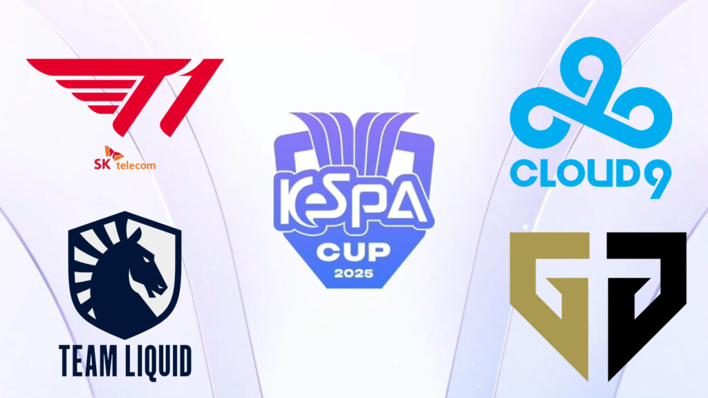 All KeSPA Cup 2025 teams and players