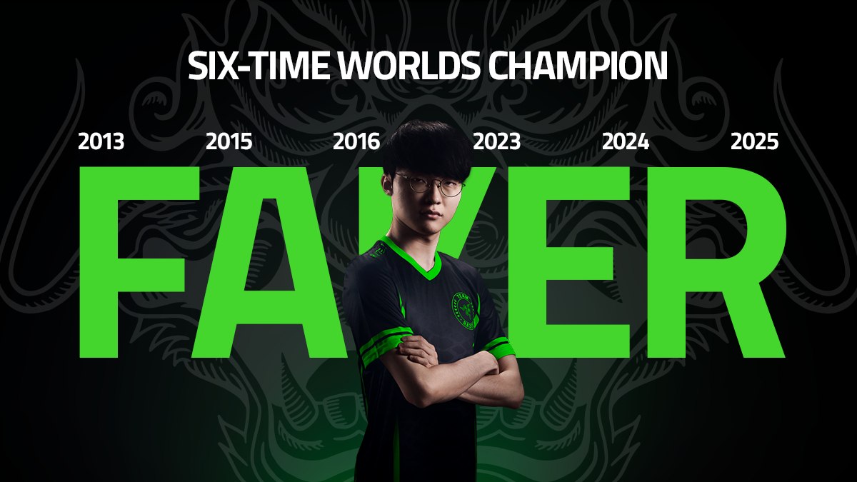 Built for champions: Why Faker trusted Razer at Worlds 2025