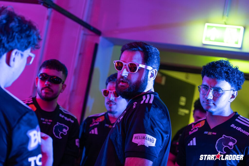The CS2 esports player FalleN from the team FURIA during the Counter-Strike 2 StarLadder Budapest Major 2025 - it’s a photo.