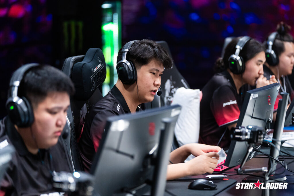 The Counter-Strike 2 team The MongolZ at the StarLadder Budapest Major 2025 - a photo.