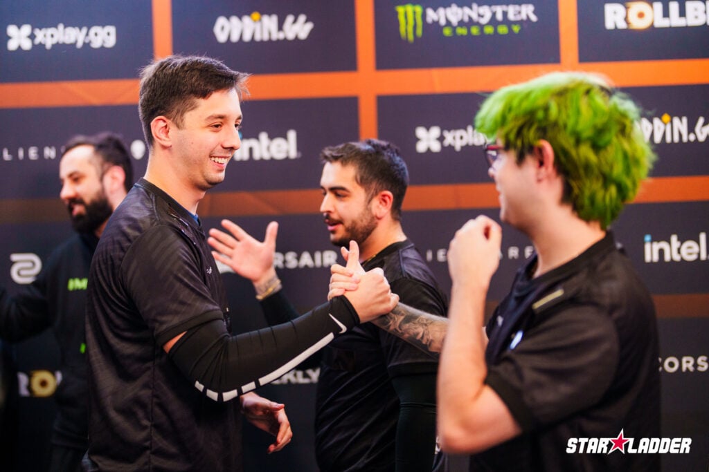 It’s a photo of the Counter-Strike 2 team Imperial Esports at the CS2 StarLadder Budapest Major 2025.