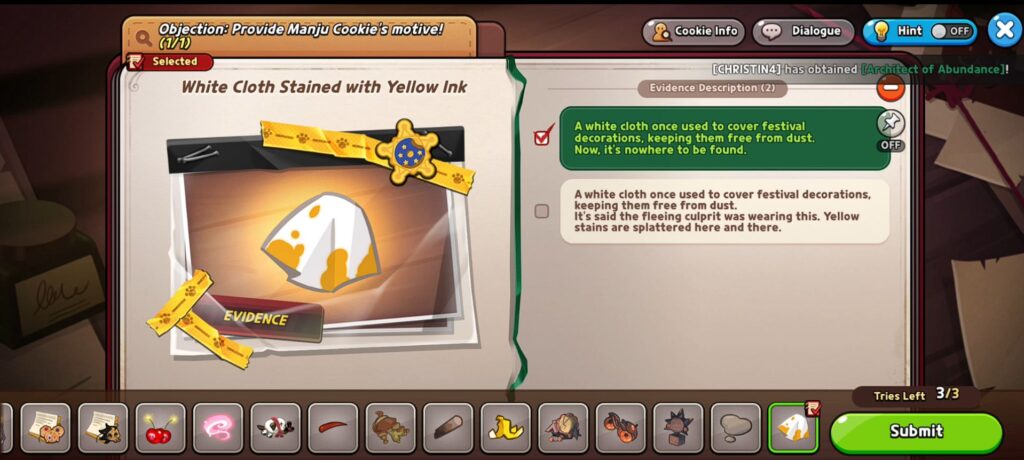 Chapter 10-1 Provide Manju Cookie's motive!