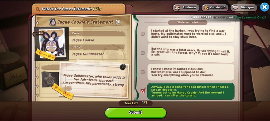 CRK Holiday Square event: Chapter 4-2 Eye Witness