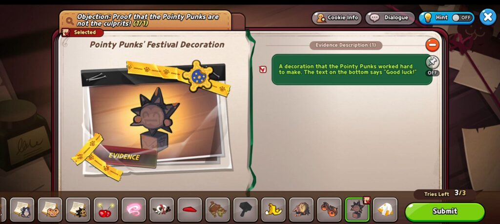 Chapter 6-2 Calling Names - Proof that the Pointy Punks are not the culprits!