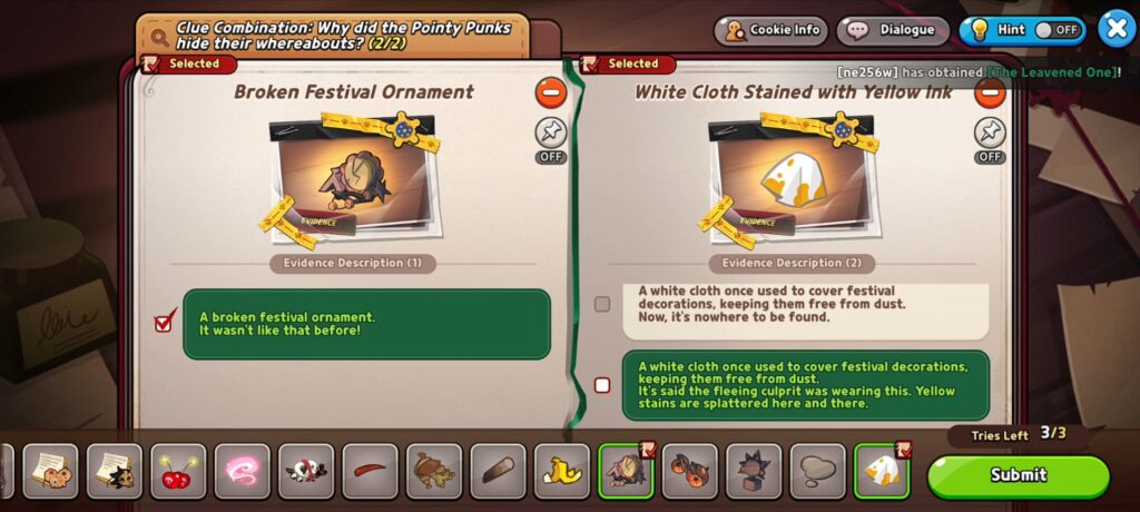 Chapter 8-2 The Actual Truth - Clue Combination - Why did the Pointy Punks hide their whereabouts