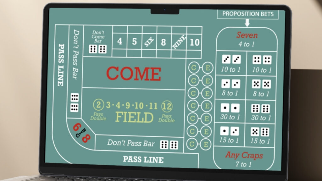 Craps Table Layout Explained Across Every Key Zone