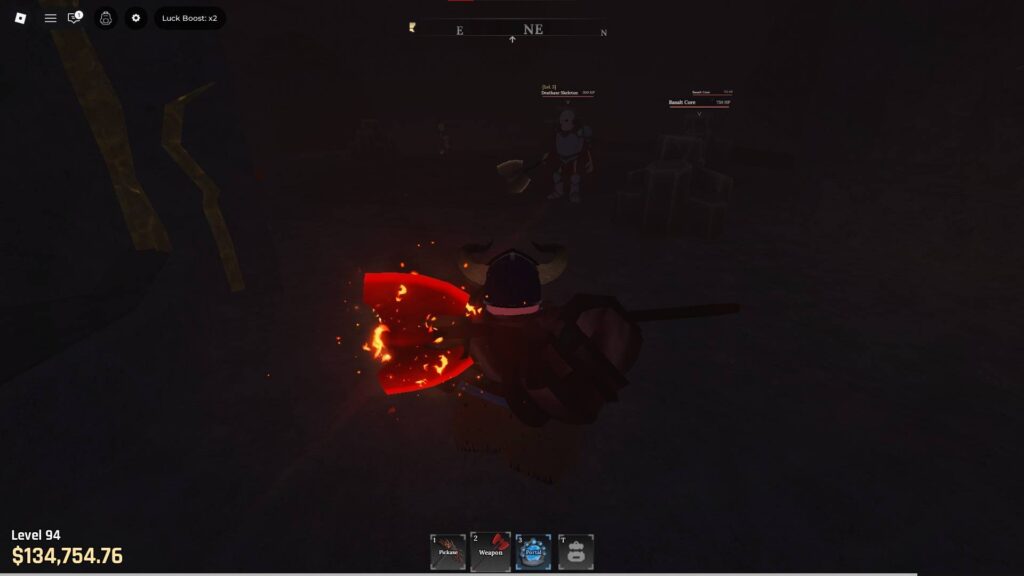 Deathaxe Skeleton in the Ashen Passage