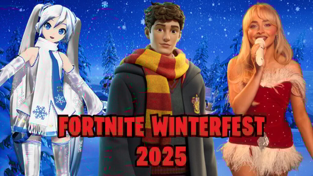 Fortnite Winterfest 2025: Countdown, all collabs, and more