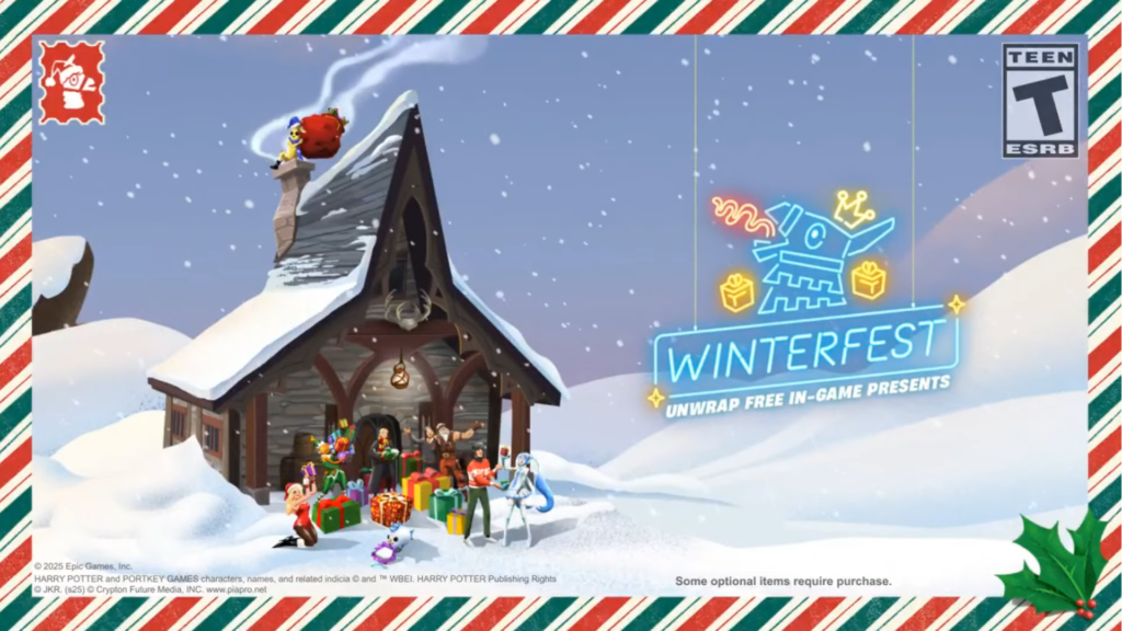 Fortnite Winterfest 2025 skins: Release dates for Miku, Sabrina Carpenter, and more