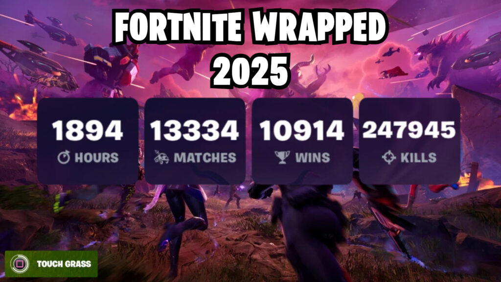 Fortnite Wrapped 2025: How to get your recap of the year