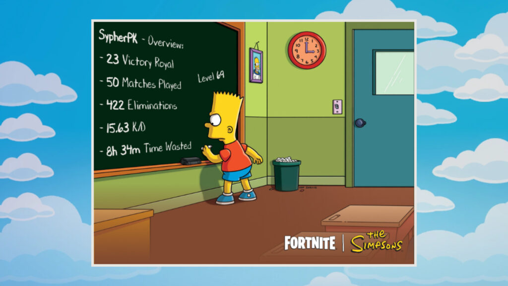 How to get your Fortnite Wrapped for the Simpsons season