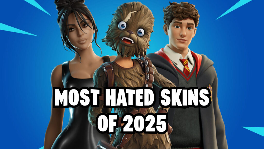 The most hated Fortnite skins of 2025