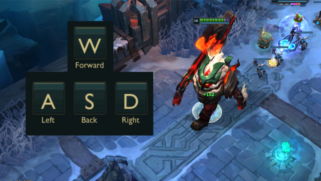 How to turn on WASD controls in League of Legends