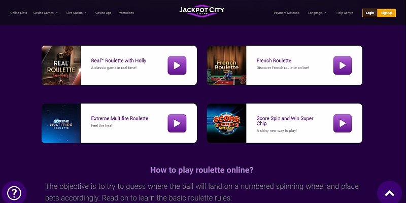 Jackpot City Casino