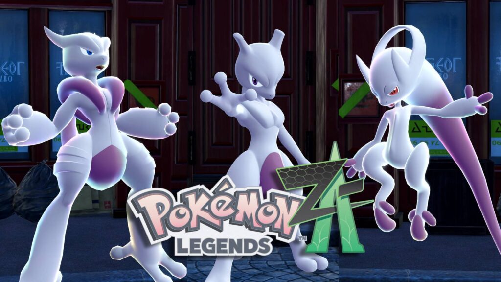 Pokémon Legends: Z-A adds a new Mystery Gift with Mewtwo Mega Stones