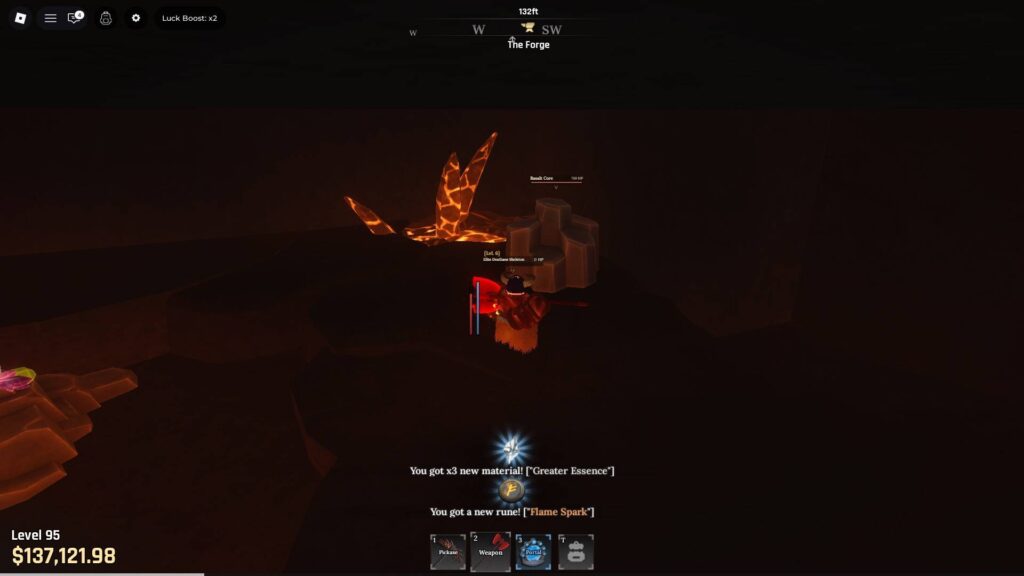 Obtaining 3 Greater Essences in the Volcanic Depths