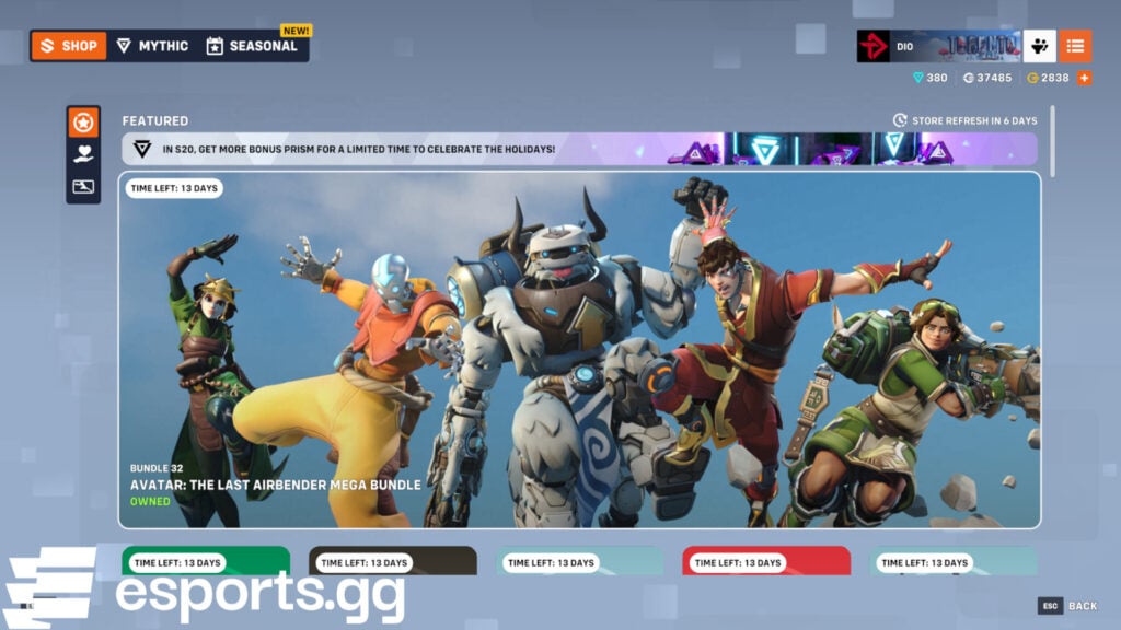 Overwatch 2 Avatar skins