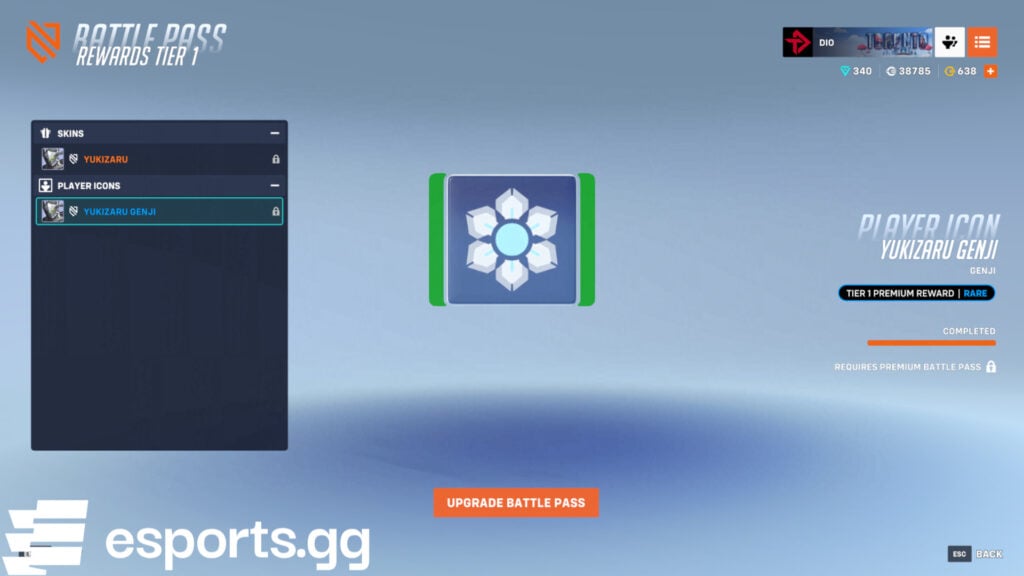 Overwatch 2 snowflake player icon