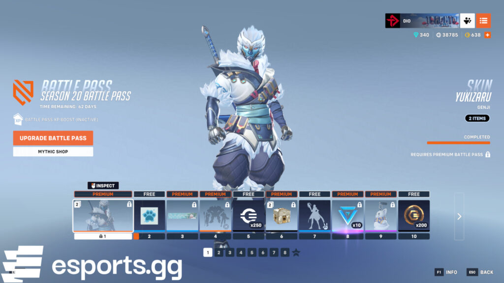 Overwatch 2 Season 20 Battle Pass rewards