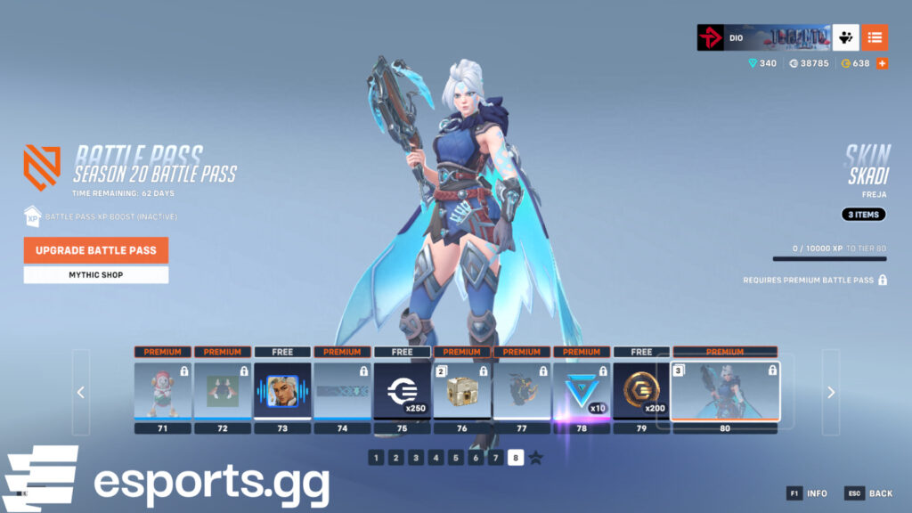 Overwatch 2 Season 20 Battle Pass skins 