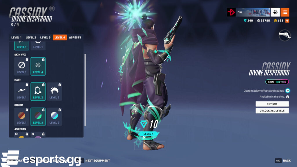 overwatch 2 cassidy mythic