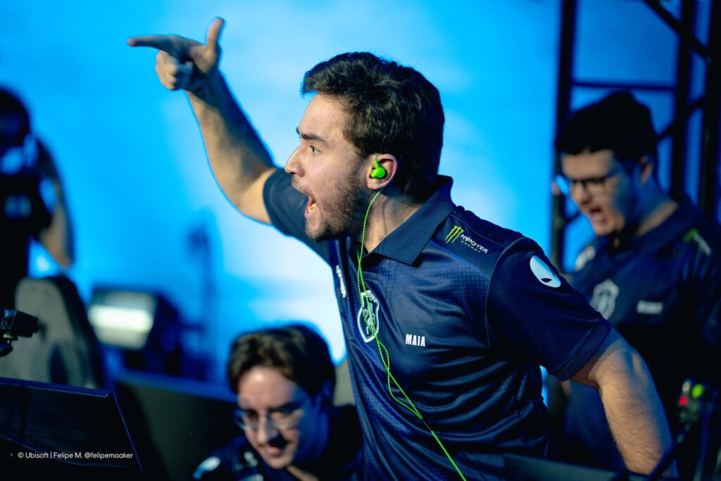 The photo features the Rainbow Six Siege X players from Team Liquid at R6 SAL Regional Finals 2025.