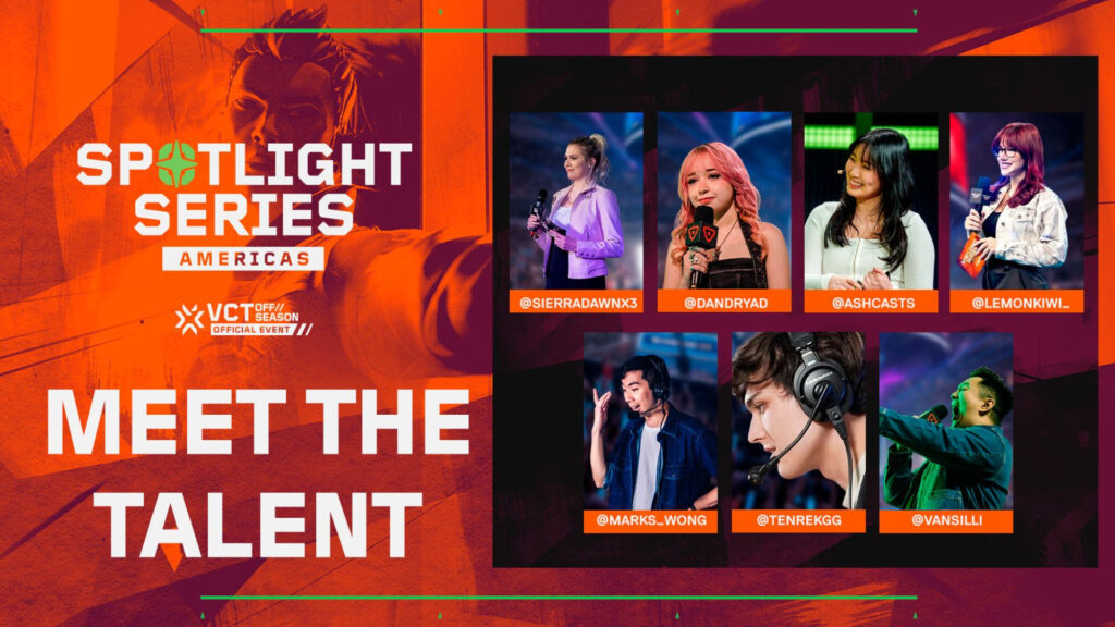 Spotlight Series Americas 2025 on-site talent