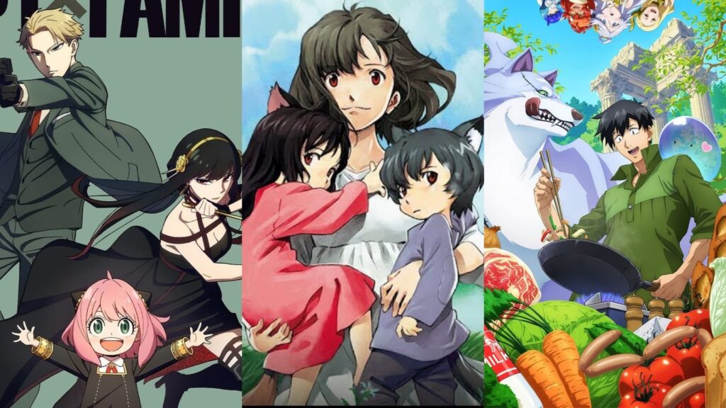 Top 10 anime you can watch with your family this Christmas season