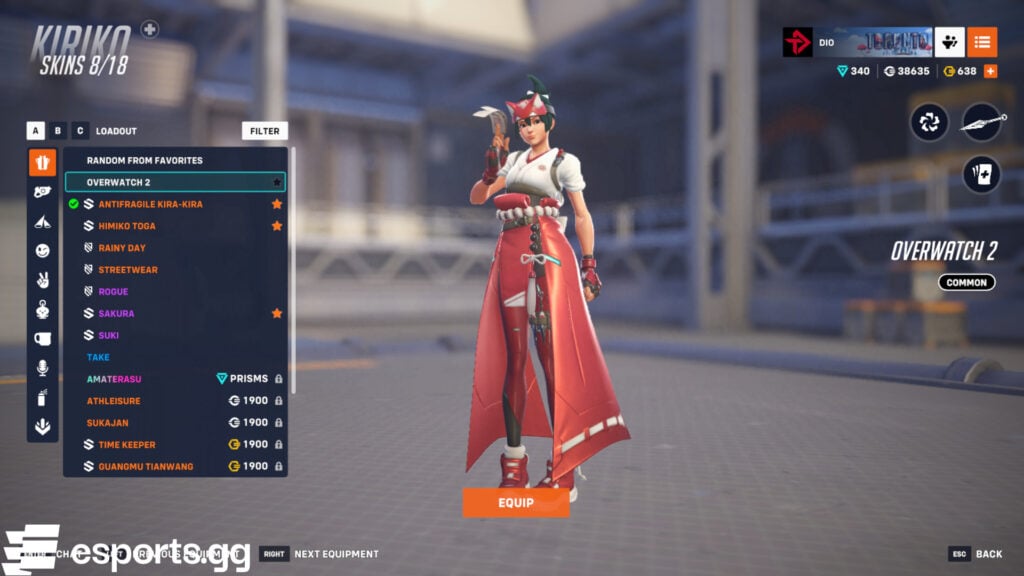 Kiriko in Overwatch 2 